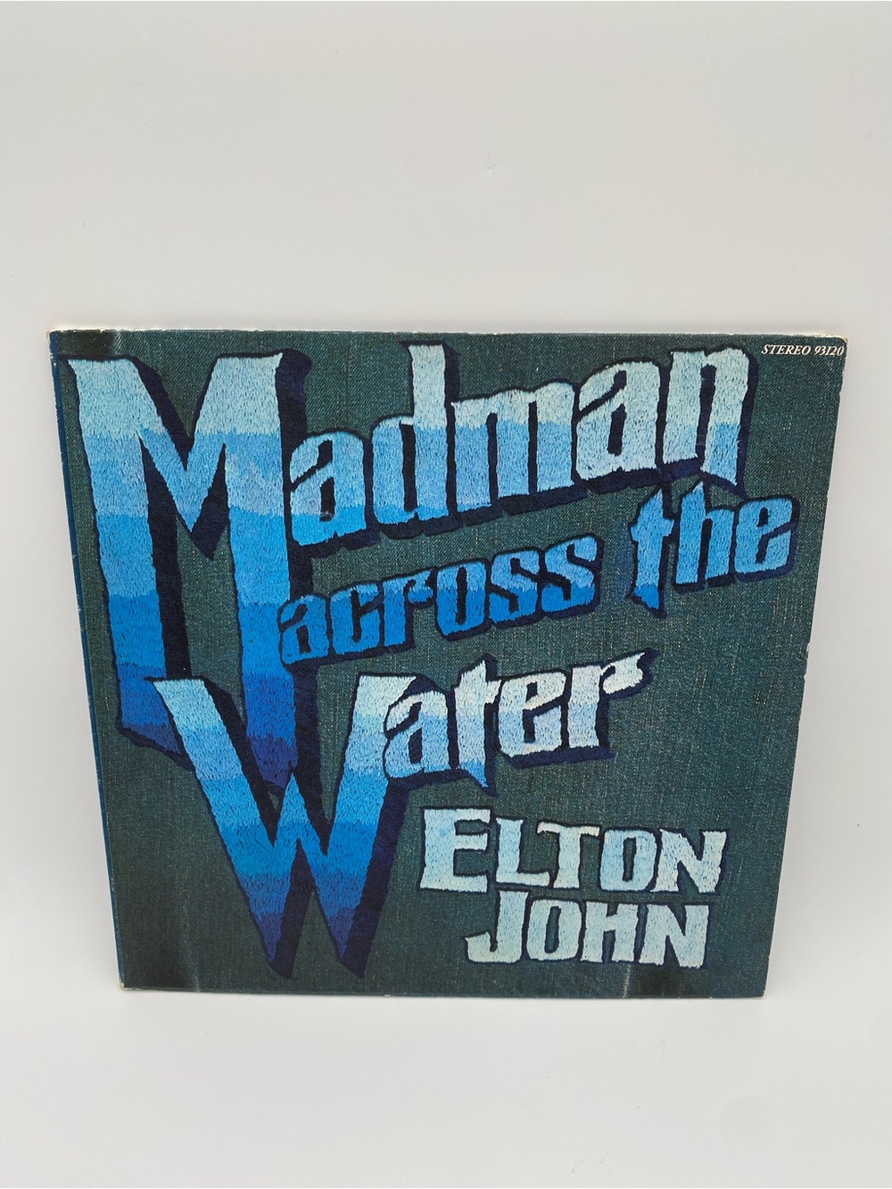 Blue 'Madman Across the Water' Wall Art Canvas
